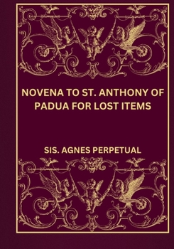 Paperback Novena to St. Anthony of Padua for Lost Items Book