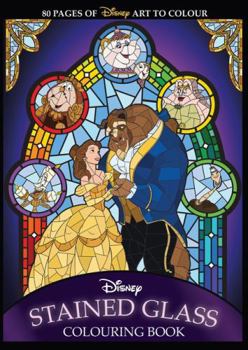 Paperback Disney Stained Glass Colouring Book