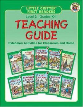 Paperback Little Critter First Readers Teaching Guide, Level 2 Book
