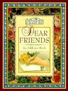 Hardcover Victoria Dear Friends Address Book