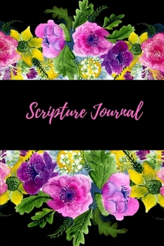 Paperback Scripture Journal: An Inspirational Notebook with Bible Verse Prompts for Study, Worship, Prayer and Praise Book