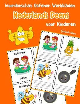 Paperback Woordenschat Oefenen Werkbladen Nederlands Deens voor Kinderen: Vocabulaire nederlands Deens uitbreiden alle groep [Dutch] Book