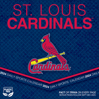 Paper Catalog St Louis Cardinals 2024 Box Calendar Book