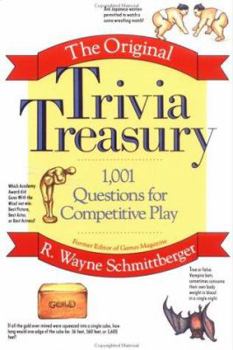 Paperback The Original Trivia Treasury: 1,001 Questions for Competitive Play Book