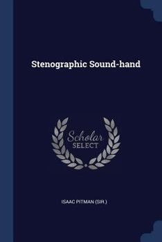 Paperback Stenographic Sound-hand Book