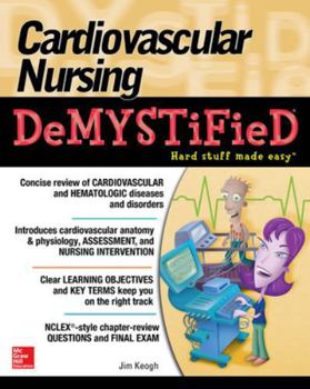 Paperback Cardiovascular Nursing Demystified Book