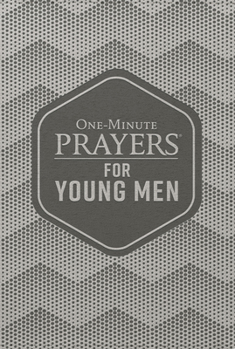 Imitation Leather One-Minute Prayers for Young Men (Milano Softone) Book
