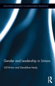 Hardcover Gender and Leadership in Unions Book