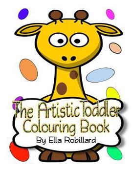 Paperback The Artistic Toddler Animals Coloring Book