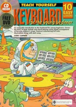 Paperback 10 Easy Lessons Keyboard Young Beginner Bk/CD Book