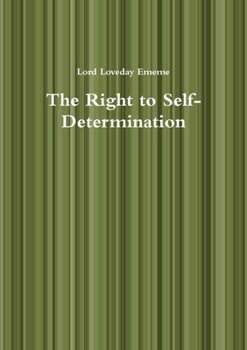 Paperback The Right to Self-Determination Book