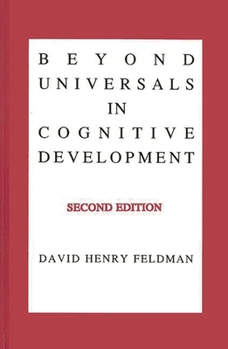 Hardcover Beyond Universals in Cognitive Development Book