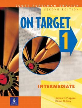 Paperback On Target 1, Intermediate, Scott Foresman English Workbook Book