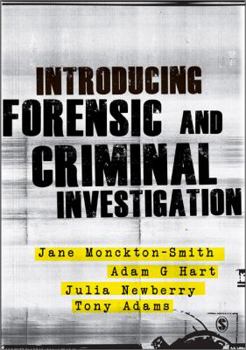 Paperback Introducing Forensic and Criminal Investigation Book