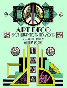 Paperback Art Deco Spot Illustrations and Motifs: 513 Original Designs Book