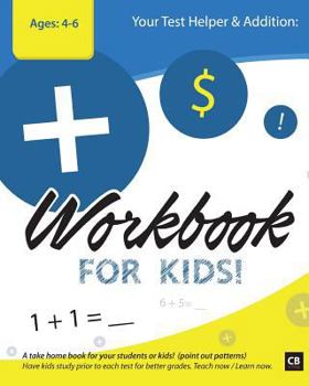 Paperback Your Test Helper, Addition Workbook for Kids Book