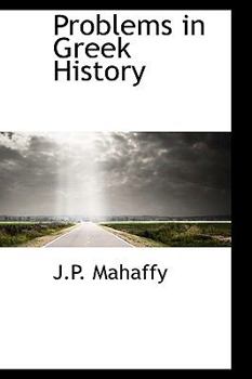 Paperback Problems in Greek History Book