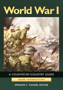 Hardcover World War I: A Country-By-Country Guide [2 Volumes] Book