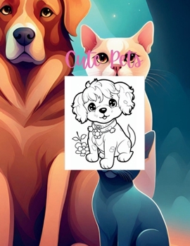 Paperback Cute Pets Coloring Book