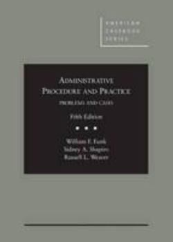 Hardcover Administrative Procedure and Practice: Problems and Cases Book