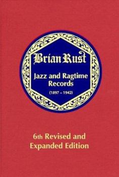 Hardcover Jazz and Ragtime Records, 1897-1942 Book