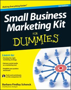 Paperback Small Business Marketing Kit for Dummies Book