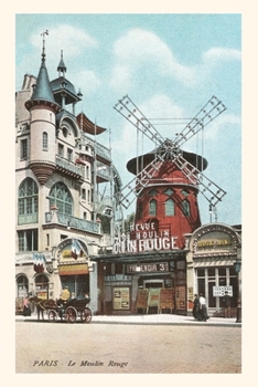 Paperback Vintage Journal Moulin Rouge Book