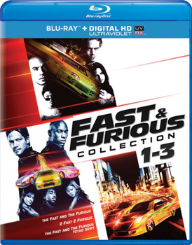 Blu-ray The Fast and the Furious Trilogy Book