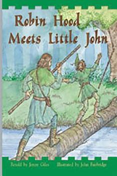 Paperback Robin Hood Meets Little John: Individual Student Edition Silver (Levels 23-24) Book