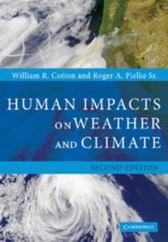 Paperback Human Impacts on Weather and Climate Book