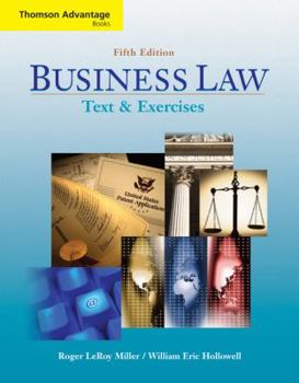 Paperback Business Law: Text & Exercises [With Online Research Guide] Book