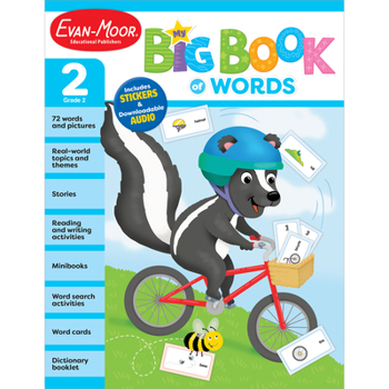 Paperback My Big Book of Words, Grade 2 Book
