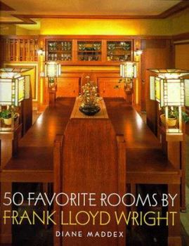 Hardcover Fifty Favorite Rooms by Frank Lloyd Wright Book