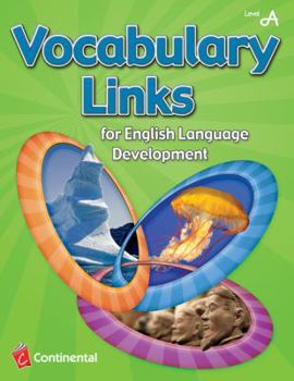 Paperback Vocabulary Links for English Language Development: Level A (Grade 1) Book