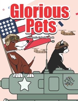 Paperback Glorious Pets: Children's Coloring Book