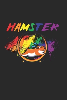 Paperback Hamster Notebook: Diary Journal, Sketchbook 6x9 inches with 120 Blank Pages For Drawing, Notes, Sketches Book