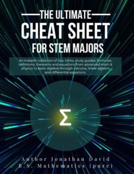 Paperback The Ultimate Cheat Sheet for STEM Majors - Textbook Size Book