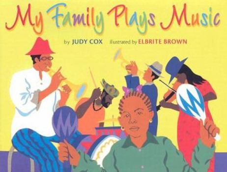 Library Binding My Family Plays Music Book