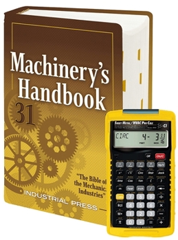 Hardcover Machinery's Handbook 31st Edition & 4090 Sheet Metal / HVAC Pro Calc Calculator (Set): Large Print Book