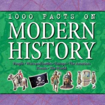 Hardcover 1000 Facts on Modern History Book