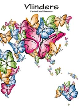 Paperback Vlinders Kleurboek voor Volwassenen 1 [Dutch] Book