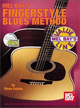 Paperback Fingerstyle Blues Method [With CD] Book