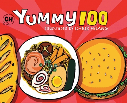 Hardcover Yummy 100 : Count with 100 Delicious Food Illustrations Book