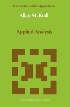 Paperback Applied Analysis Book