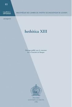 Paperback Hethitica XIII Book