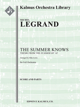 Paperback The Summer Knows: Conductor Score & Parts (Ludwig Masters) Book