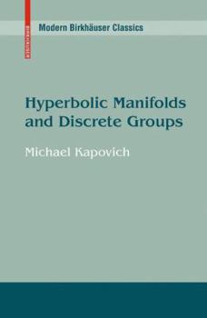 Hardcover Hyperbolic Manifolds and Discrete Groups (Progress in Mathematics) Book