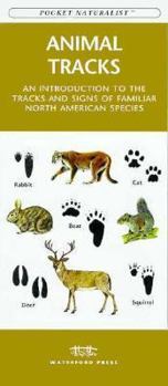 Paperback Animal Tracks Pocket Guide Book