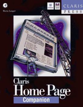 Paperback Claris Home Page Companion Book