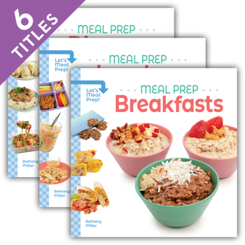 Library Binding Let's Meal Prep! (Set) [Spanish] Book